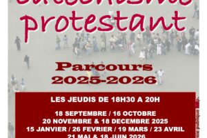 Parcours « un catéchisme protestant » 2025-2026