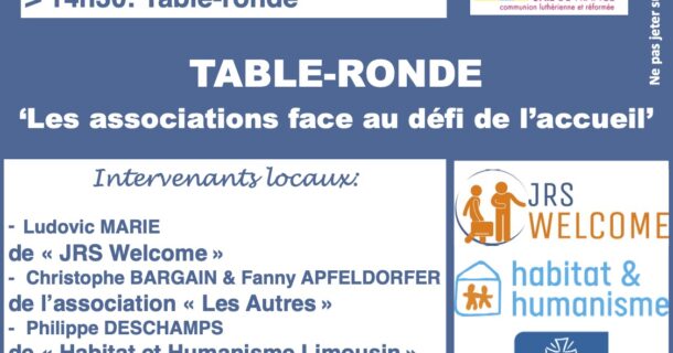 TABLE-RONDE « Les associations face au défi de l&rsquo;accueil »