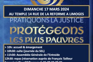 ASSEMBLEE GENERALE DE L’ENTRAIDE PROTESTANTE