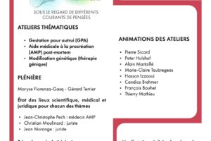 ATELIERS THÉMATIQUES DE RÉFLEXION ÉTHIQUE