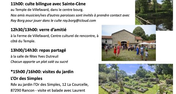 JOURNEE CONSISTORIALE A VILLEFAVARD